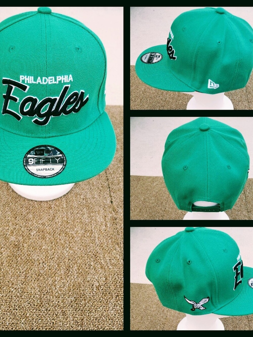 PHILADELPHIA EAGLES NFL FOOTBALL SNAPBACK HAT.